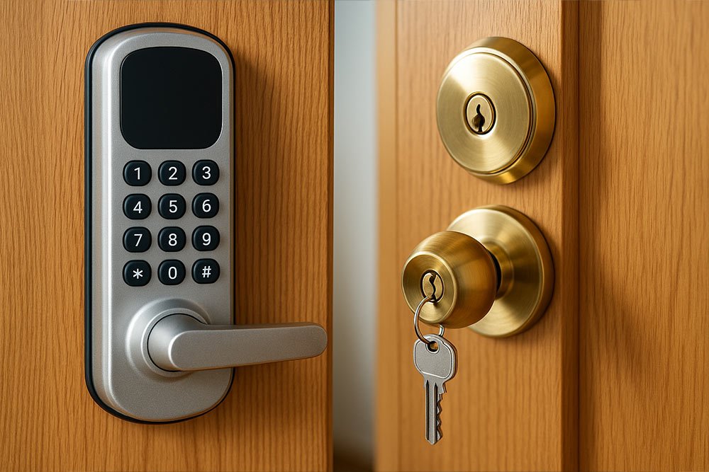 electronic locks vs traditional locks